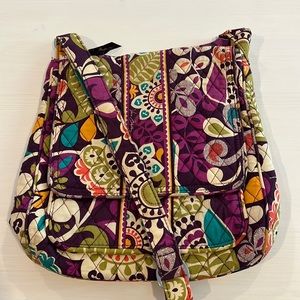 Vera Bradley Plum Crazy Mailbag
